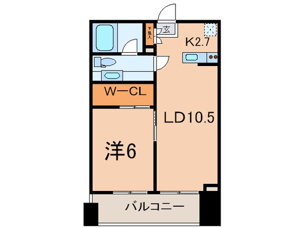 レジディア芝浦ＫＡＩＧＡＮの物件間取画像